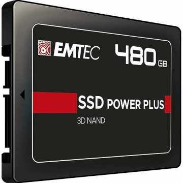 Disque SSD Emtec X150 Power Plus 480Go - S-ATA 2,5"