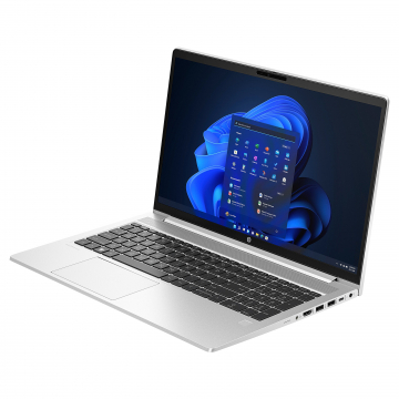 PORTABLE 15.6" HP PROBOOK 455 G10 AMD Ryzen 5 - 7530U / jusqu'à 4.5 GHz : Win 11 Pro, Radeon Graphics, 8 Go RAM, 256 Go SSD NVMe, 15.6" IPS 1920 x 1080 (Full HD), 802.11a/b/g/n/ac/ax (Wi-Fi 6E), carte sans fil Bluetooth 5.3, brochet argent aluminium, clavier : Français