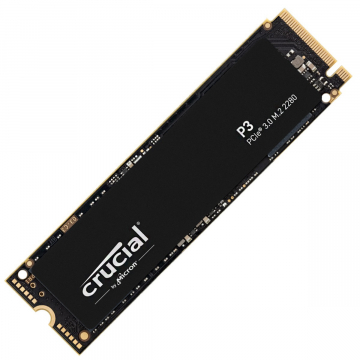 Disque SSD Crucial P3 500Go - NVMe M.2 Type 2280